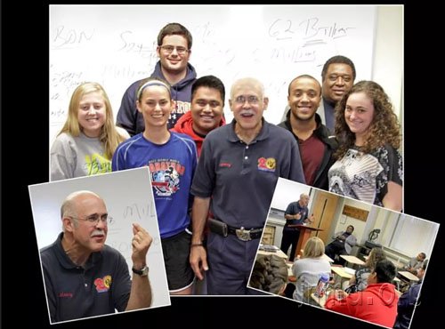 曼尼在惠顿讲授犯罪学