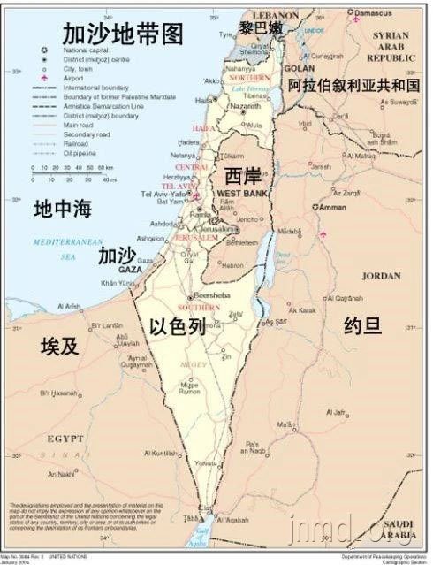 以色列地图